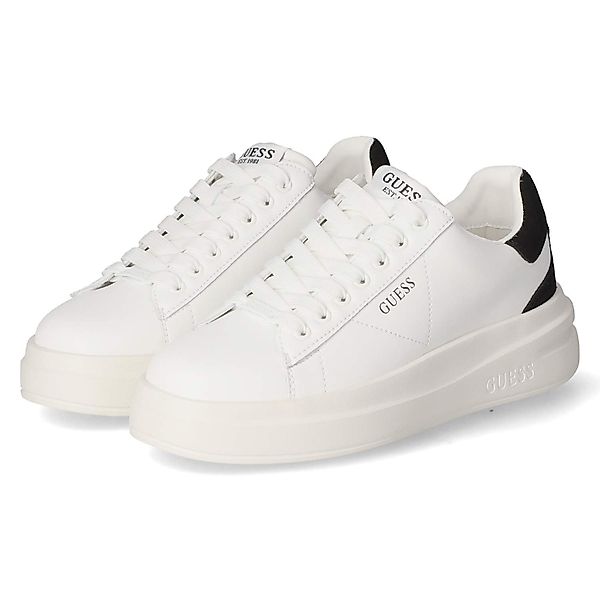 Guess FLJELBLEA12WHBLK Schnürschuh günstig online kaufen