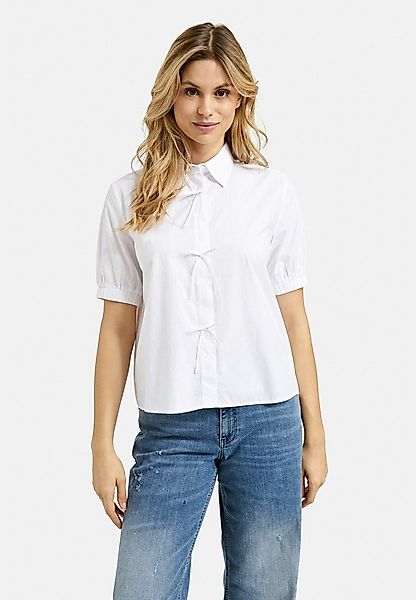 Milano Italy Kurzarmbluse aus Baumwolle günstig online kaufen