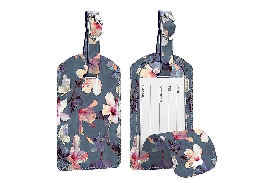 Fintie Gepäckanhänger Kofferanhänger aus Kunstleder, Gepäckanhänger ID Etik günstig online kaufen