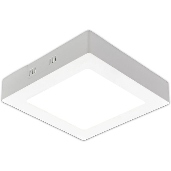Näve Leuchten LED-Panel 1210626 weiß Kunststoff Metall B/H/T: ca. 30x3,5x30 günstig online kaufen
