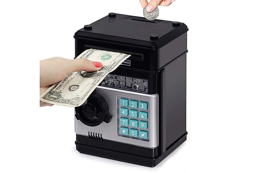 BlingBin Spardose Elektronische Sparschwein ATM Tresor Digitaler Geldautoma günstig online kaufen