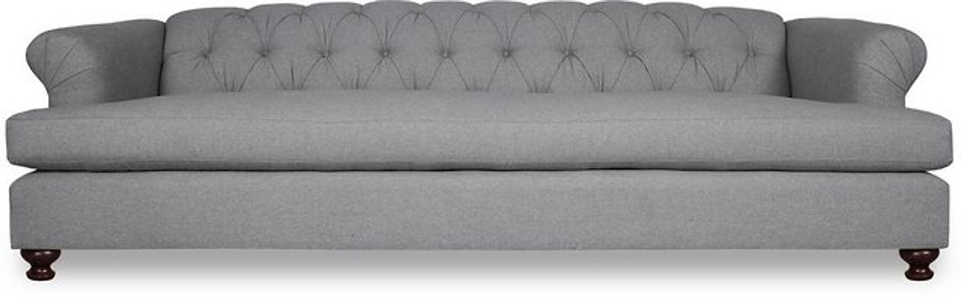 JVmoebel Sofa Design Sofa 3 Sitzer Chesterfield Stoff Couch Sofa Polster So günstig online kaufen