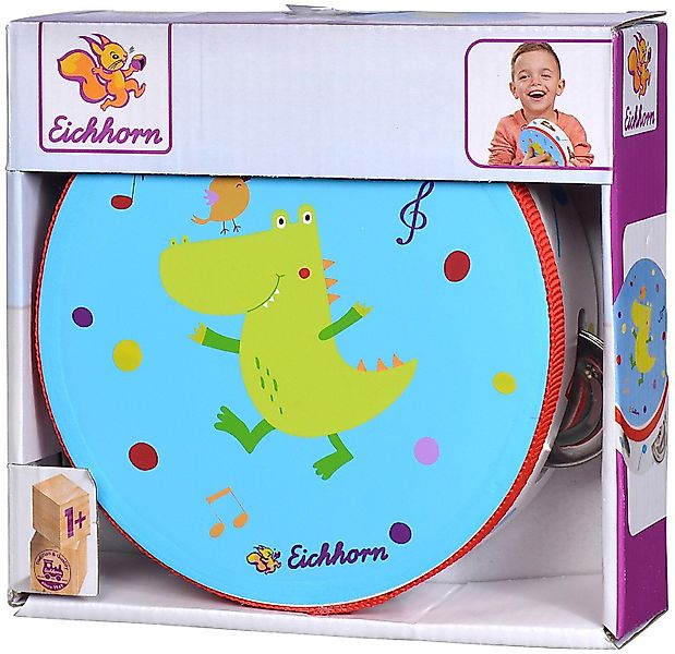 Eichhorn Spielzeug-Musikinstrument Spielzeug Spielwelt Musik Tamburin günstig online kaufen