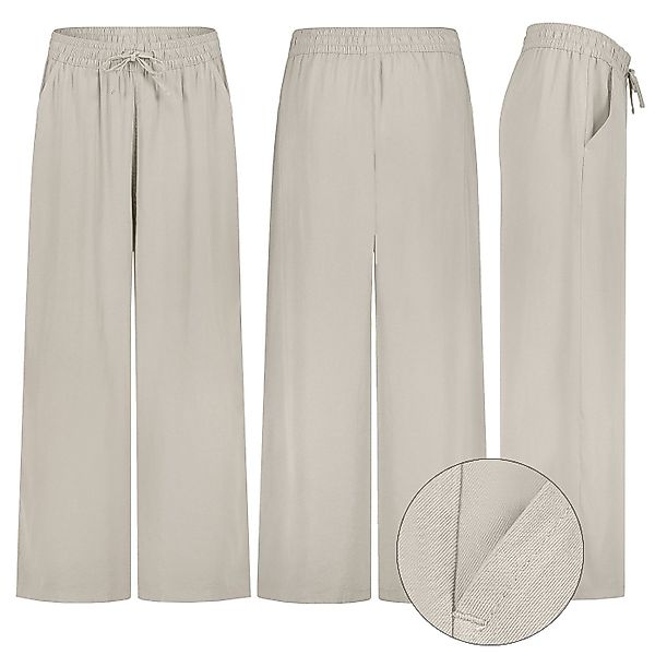 SUBLEVEL Chinos Damen Luftige Sommerhose Freizeit günstig online kaufen