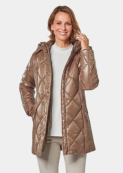 GOLDNER Steppjacke Kurzgröße: Longsteppjacke mit edlem günstig online kaufen