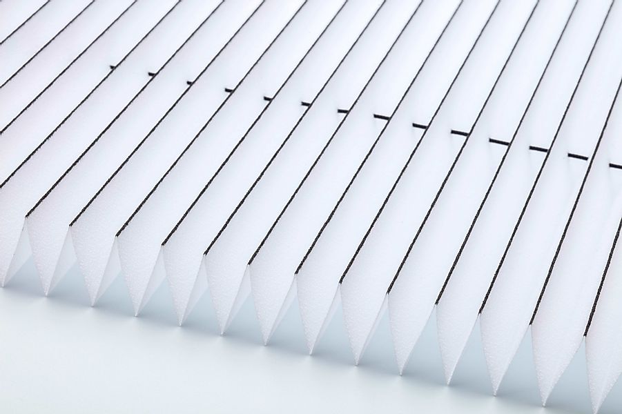K-HOME Plissee Klemmfix FLORIDA Stripe, verspannt, günstig online kaufen