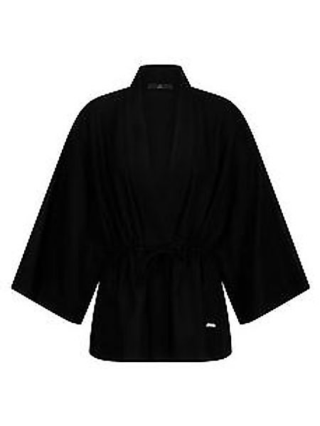 Jacke weitem 3/4-Kimonoarm Emilia Lay schwarz günstig online kaufen