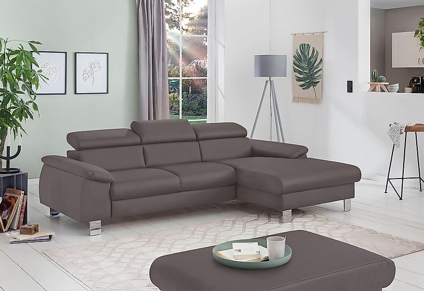 COTTA Polstergarnitur "Komaris L-Form", (Set), Set bestehend aus: Ecksofa m günstig online kaufen