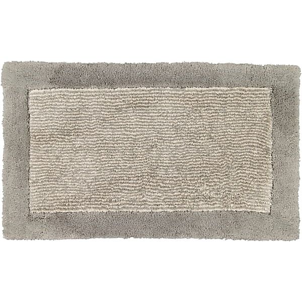 Cawö Badematte Badteppich Two-Tone Graphit (60x100cm) günstig online kaufen