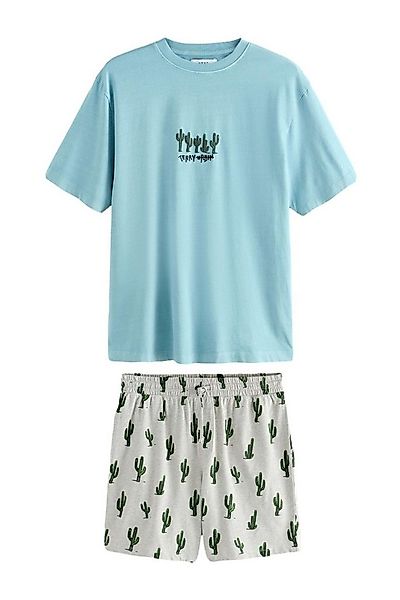 Next Pyjama Kurzärmeliger Jersey-Schlafanzug, Terry Urban (2 tlg) günstig online kaufen