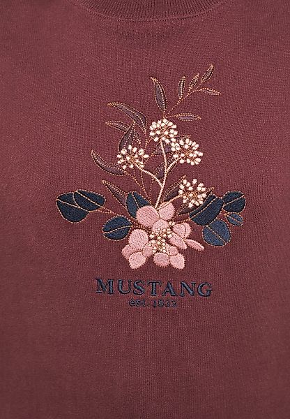 MUSTANG Sweatshirt "Mustang Sweatshirt Style Bea C Embroidery" günstig online kaufen