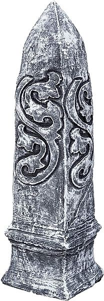 Stone and Style Gartenfigur Steinfigur Obelisk günstig online kaufen