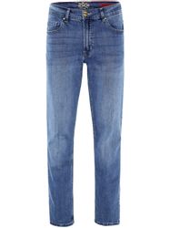 Oklahoma Jeans Straight-Jeans mit raffiniertem Schnitt günstig online kaufen