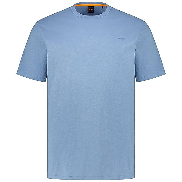 BOSS T-Shirt aus Biobaumwolle Farbe graublau Größe: 6XL günstig online kaufen