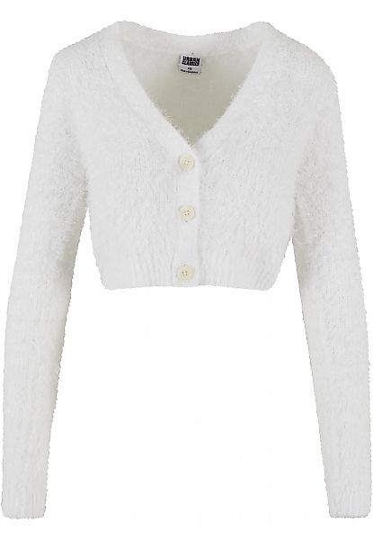 URBAN CLASSICS Strickjacke "Urban Classics Damen Ladies Cropped Feather Car günstig online kaufen