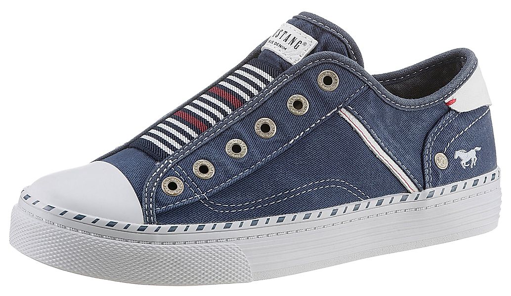 Mustang Shoes Schlupfschuh, Freizeitschuh, Slip-On Sneaker günstig online kaufen