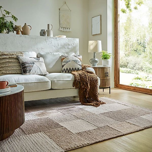 FLAIR RUGS Teppich "Minerals mit Patchwork-Design" rechteckig 3 mm Höhe Min günstig online kaufen