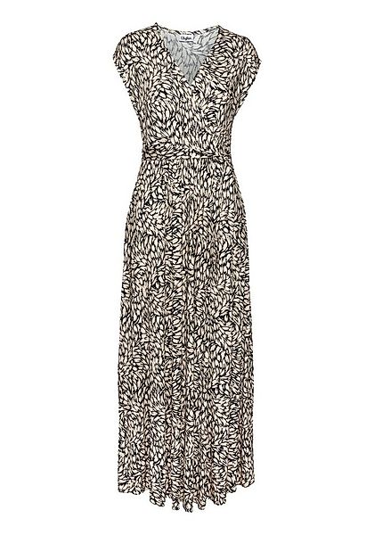 Buffalo Maxikleid (mit Bindegürtel) mit Alloverdruck, Sommerkleid mit Tasch günstig online kaufen