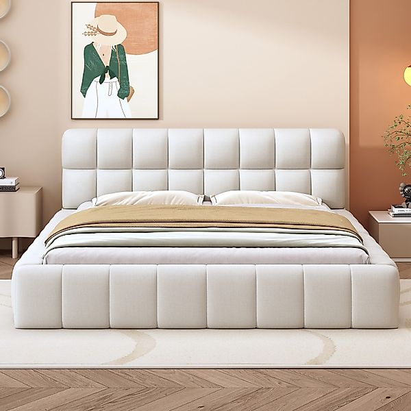Flieks Polsterbett, Doppelbett 140x200cm mit Polsterumrandung günstig online kaufen