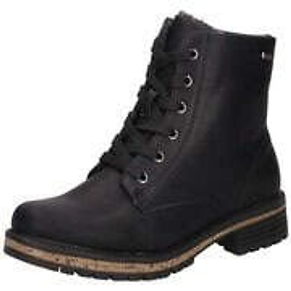 Via della Rosa Schnürstiefelette Damen schwarz günstig online kaufen