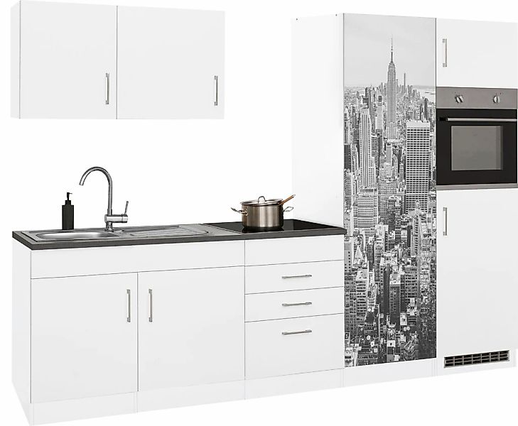 KOCHSTATION Küchenzeile »KS-Paris«, ohne E-Geräte, Breite 280 cm günstig online kaufen