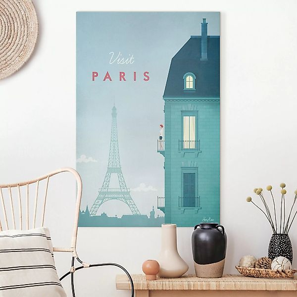 Leinwandbild Reiseposter - Paris günstig online kaufen