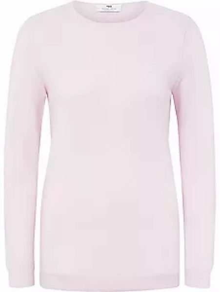 Rundhals-Pullover aus 100% Premium-Kaschmir Peter Hahn Cashmere rosé günstig online kaufen