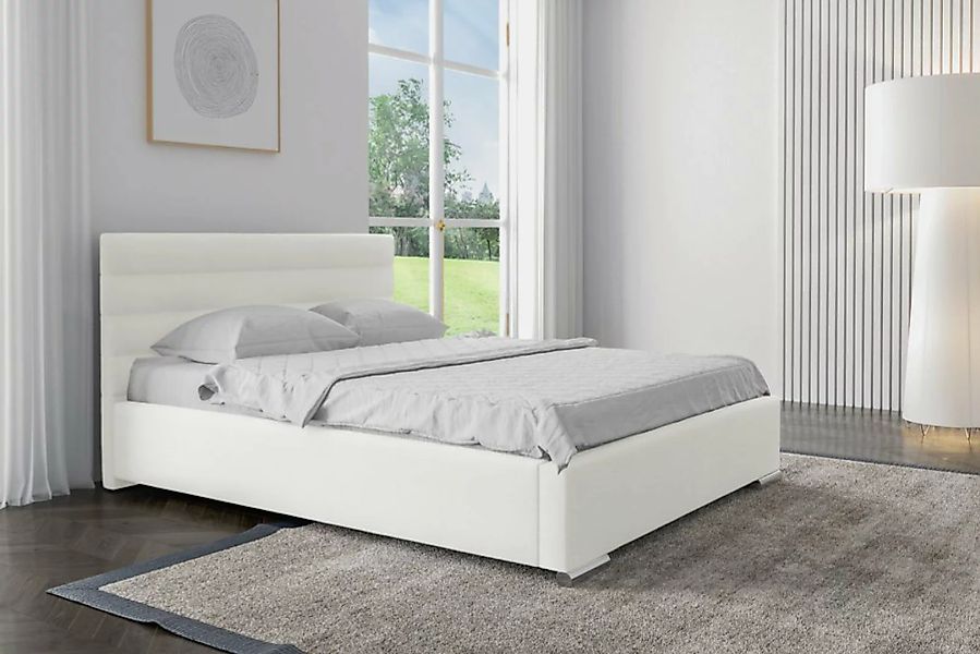 Stylefy Polsterbett Salvio (Schlafzimmerbett, Bett), 120/140/160/180/200x20 günstig online kaufen