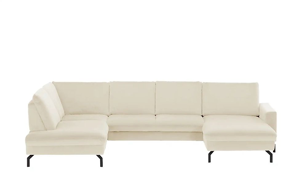 meinSofa Wohnlandschaft  Grace ¦ creme ¦ Maße (cm): B: 332 H: 89 T: 220.0 P günstig online kaufen