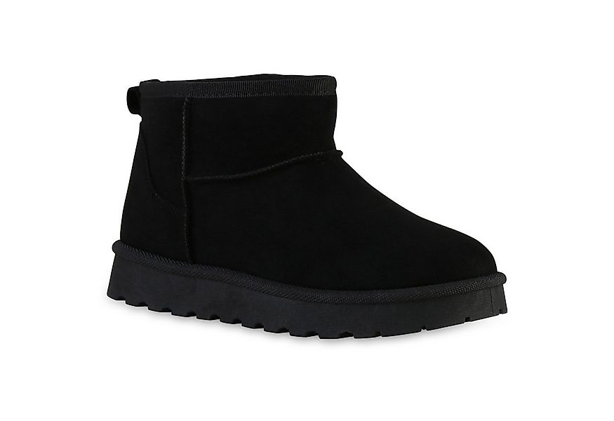 VAN HILL 841828 Winterstiefelette Damen Warm Gefütterte Winter Boots Bequem günstig online kaufen