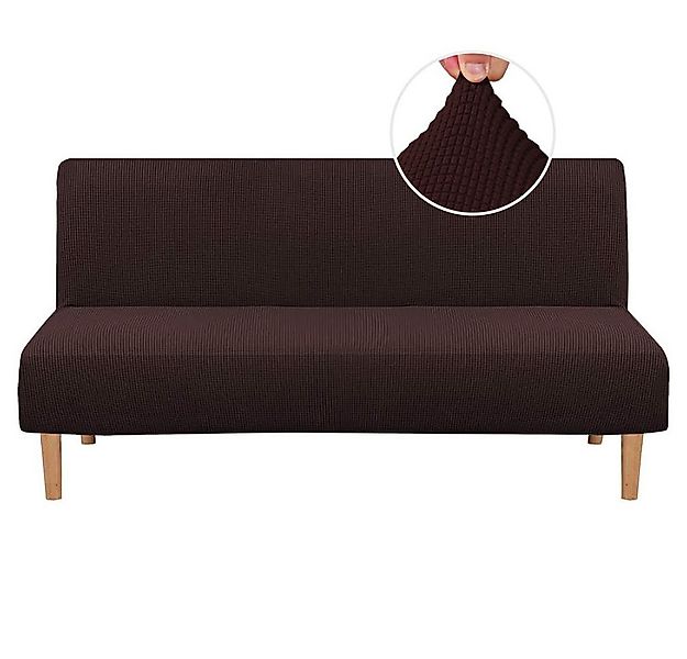 FOUORTUNATE-BEE Sofahusse Sofabezug für armloses Sofa, Modern Sofaüberwurf günstig online kaufen