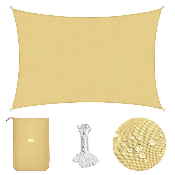 Sekey Sonnensegel Sonnensegel Polyester Wasserdicht Sonnenschutz günstig online kaufen