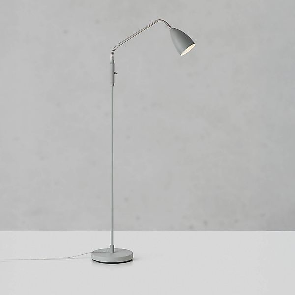 Markslöjd LED-Standleuchte Patro, grau, Metall, dimmbar günstig online kaufen