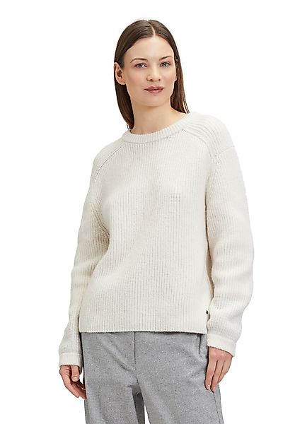 Betty&Co Strickpullover "Betty & Co Damen Strickpullover mit Schmuckkanten" günstig online kaufen