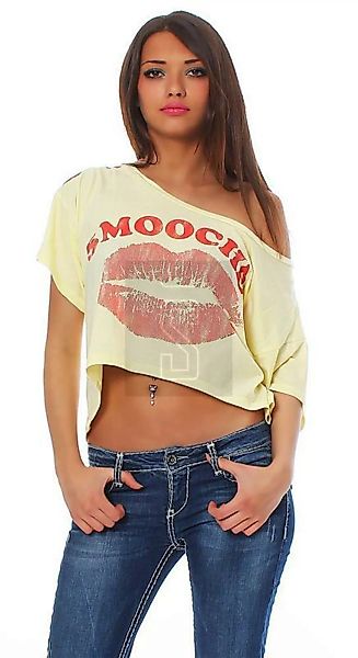 Local Celebrity Damen T-Shirt Shirt Top Kurzarm SMOO W500-LOC2748-PYL günstig online kaufen