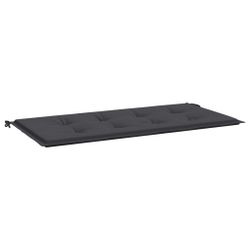 vidaXL Sitzauflage Gartenbank-Auflage Schwarz 100x50x4 cm günstig online kaufen
