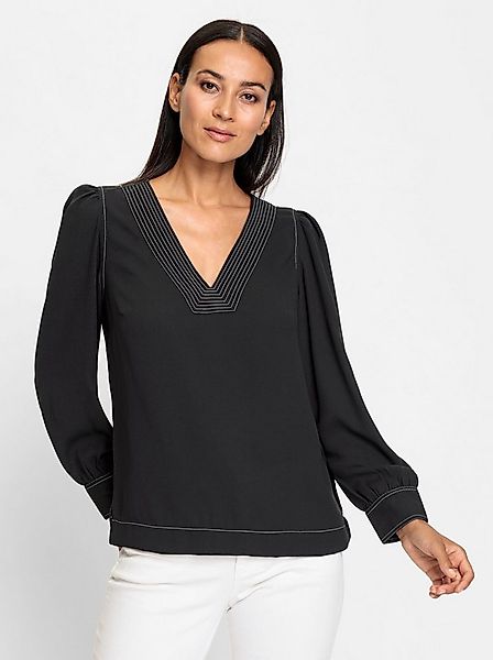 heine Klassische Bluse Langarmbluse . günstig online kaufen