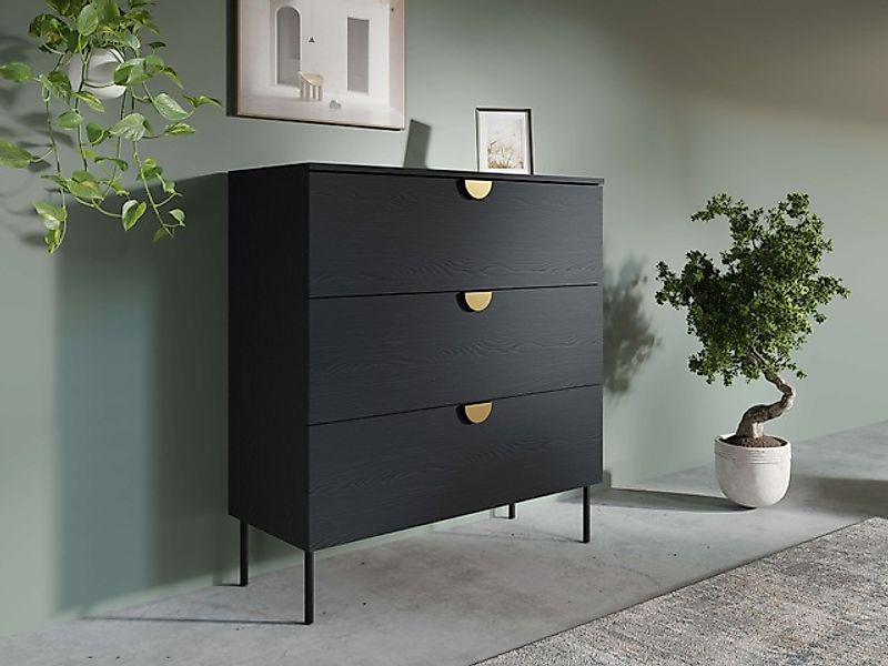 Home affaire Kommode »BELLOT Sideboard mit 3 Schubladen, Maße B/T/H: 100/40 günstig online kaufen