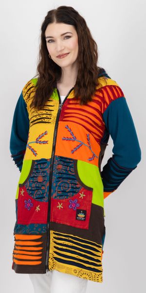 ankerglut Kurzmantel Multicolor ANKERGLUT FLOWER POWER günstig online kaufen