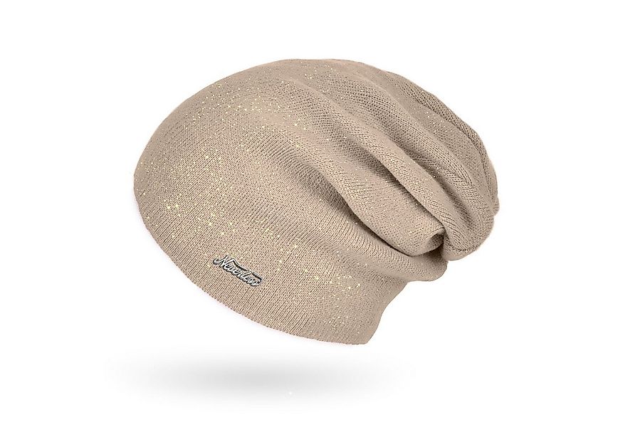 Neverless Strickmütze Damen Mütze Herbst Strick-Beanie ungefüttert Feinstri günstig online kaufen
