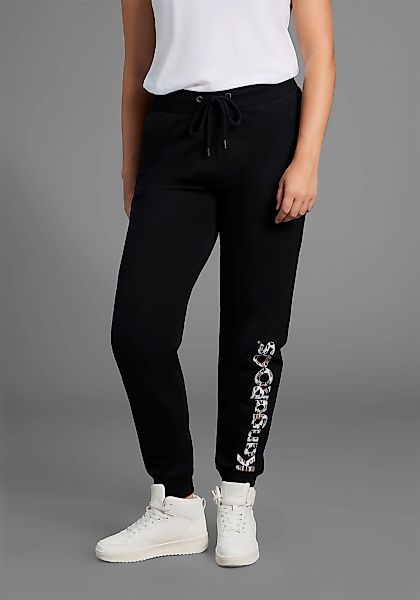 KangaROOS Jogginghose, mit Logodruck am Saum günstig online kaufen