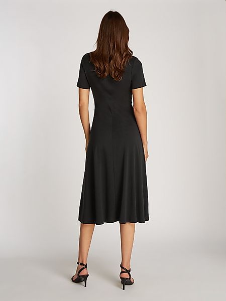 Tommy Hilfiger A-Linien-Kleid "GOLD BTN DRESS" mit goldfarbenen Knöpfen, in günstig online kaufen