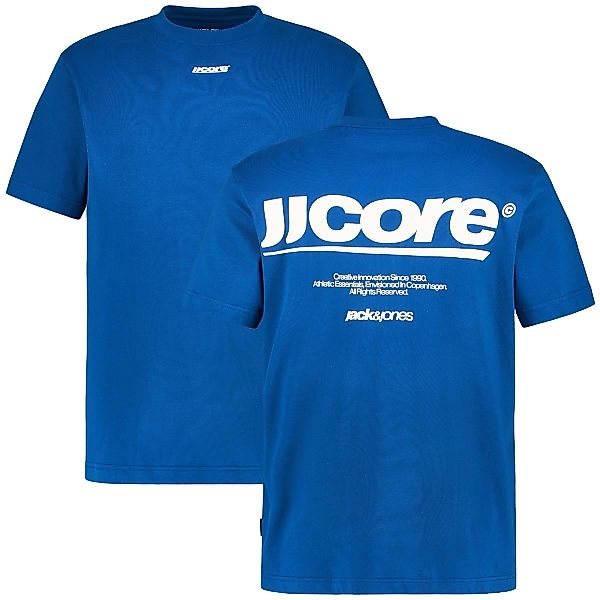 Jack&Jones T-Shirt mit Print auf Vorder- und Rückseite Farbe dunkelblau Grö günstig online kaufen