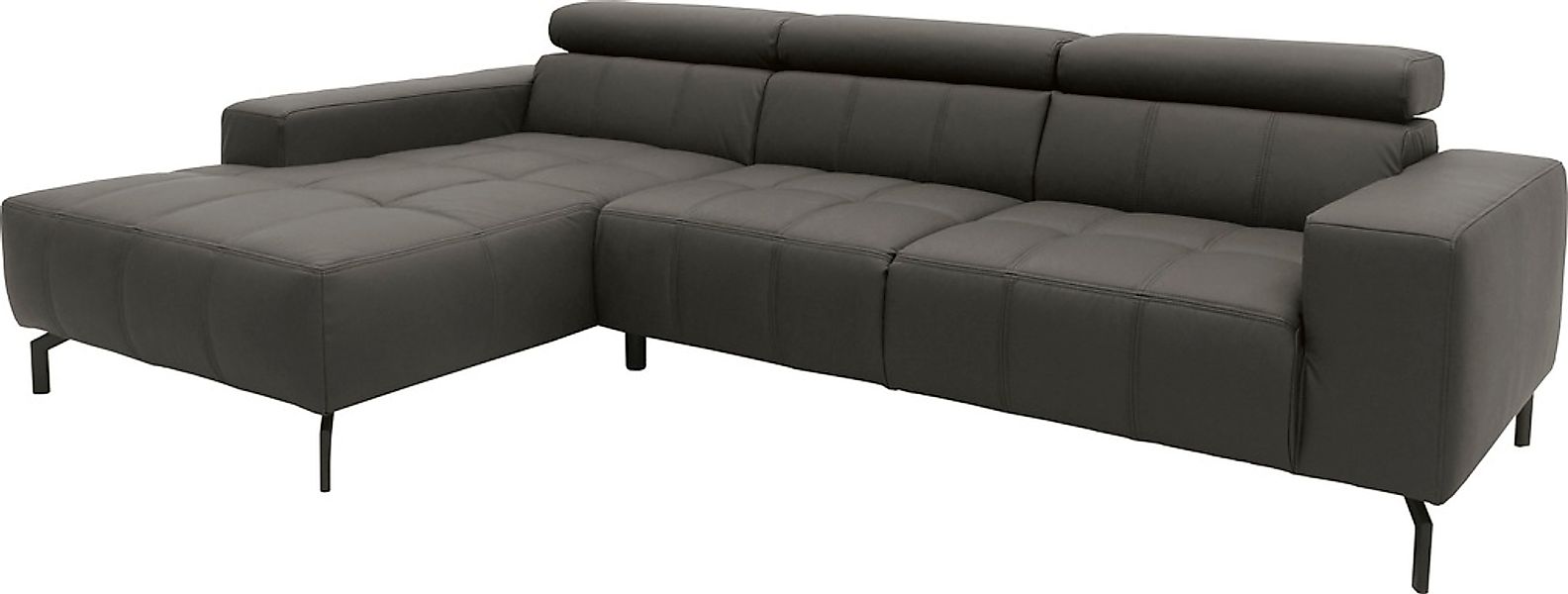DOMO collection Ecksofa »Cunelli tolle Sitznähte als Designelement, fester günstig online kaufen
