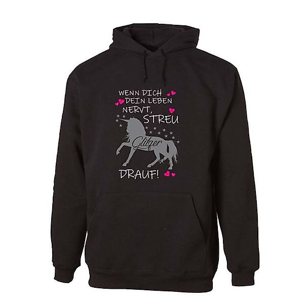 G-graphics Hoodie Wenn Dich dein leben nervt, streu Glitzer drauf! mit tren günstig online kaufen