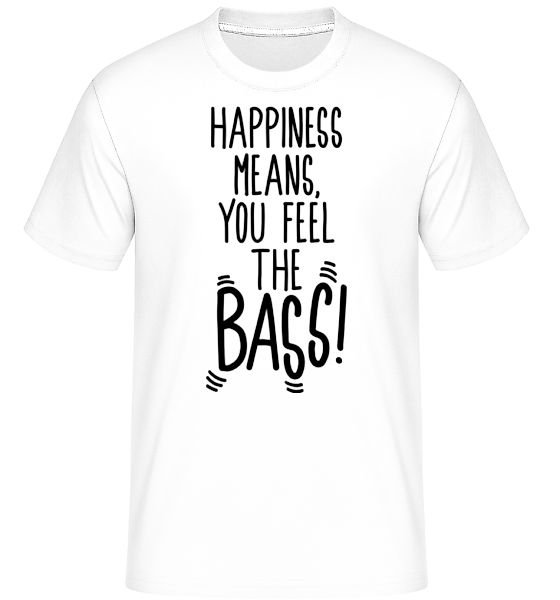 Feel The Bass · Shirtinator Männer T-Shirt günstig online kaufen