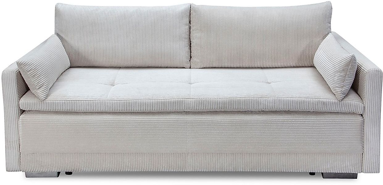 INOSIGN Schlafsofa »Andrea«, mit Boxspringaufbau, Bettfunktion & Bettkasten günstig online kaufen