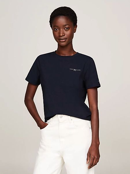 Tommy Hilfiger Rundhalsshirt "1985 REG MINI CORP LOGO C-NK SS", mit Tommy H günstig online kaufen
