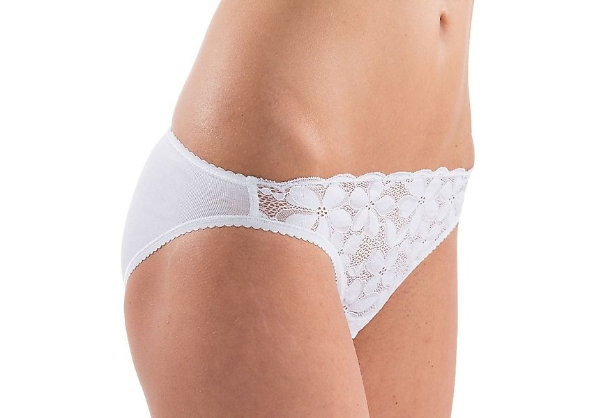 HERMKO Bikinislip 503288 503288 Damen Mini-Slip mit Spitze günstig online kaufen