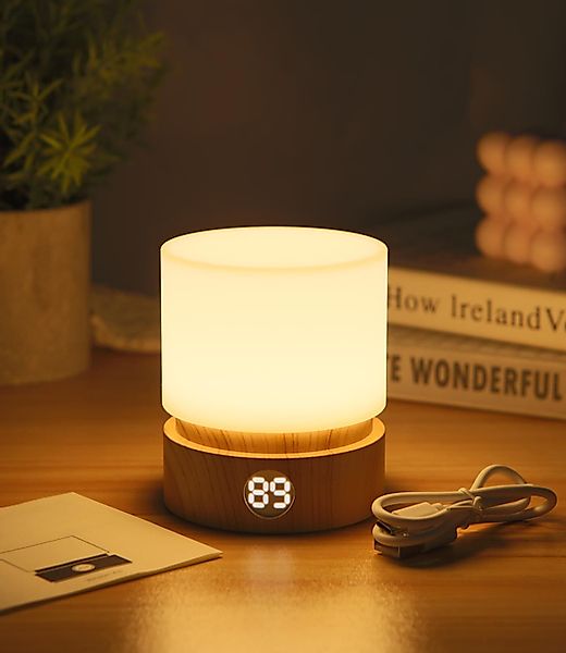 BlingBin Nachtlicht LED Nachttischlampe Touch Dimmbar günstig online kaufen